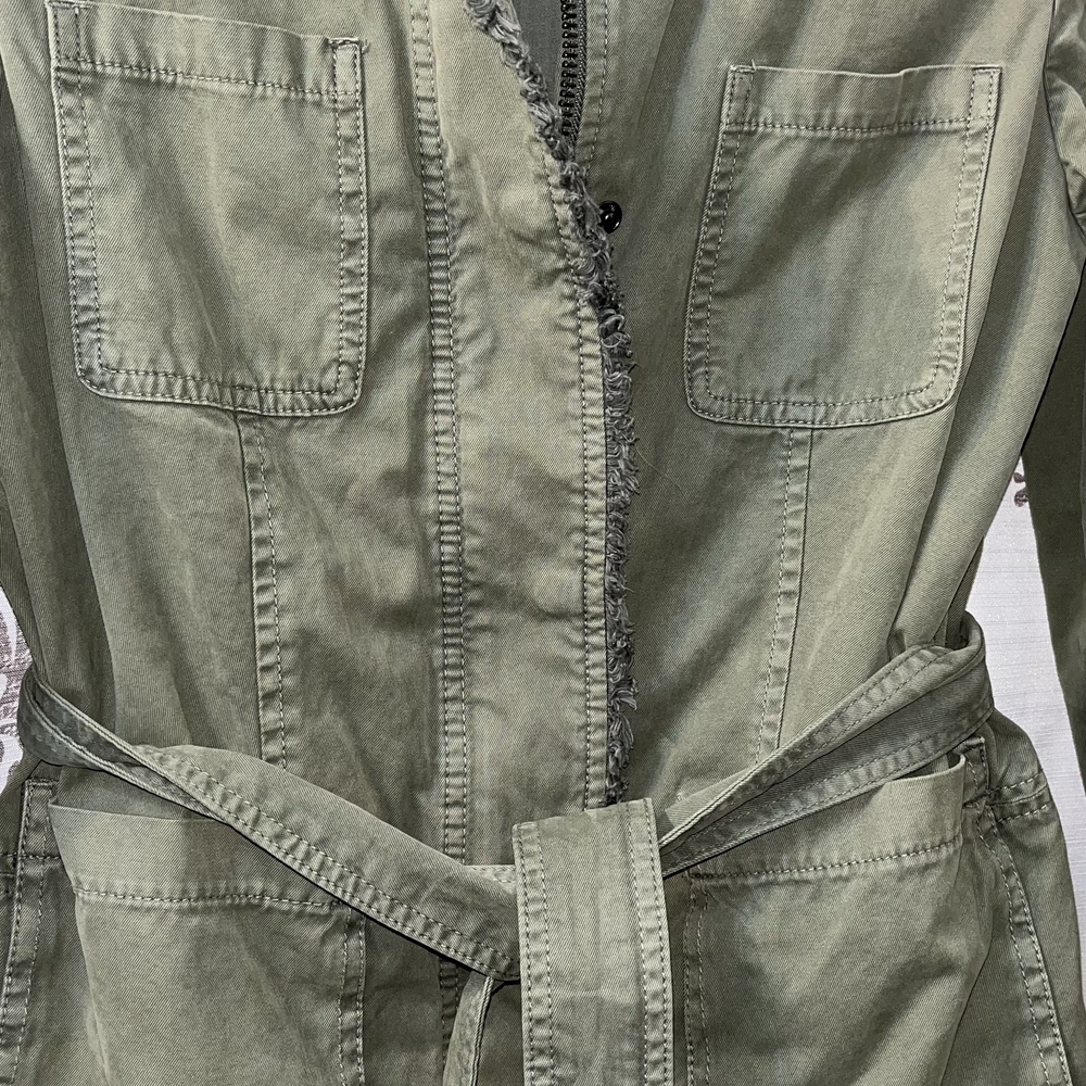 Banana Republic Khaki Utility Jacket - Picture 3 of 10
